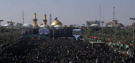 Kerbela'da 20 milyon Şii Müslüman toplandı