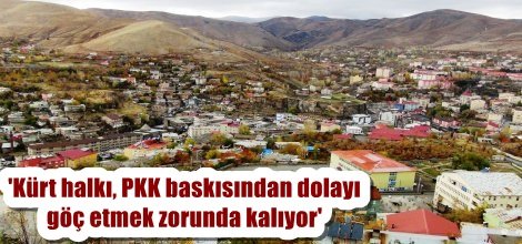 'Kürt halkı, PKK baskısından dolayı göç etmek zorunda kalıyor'