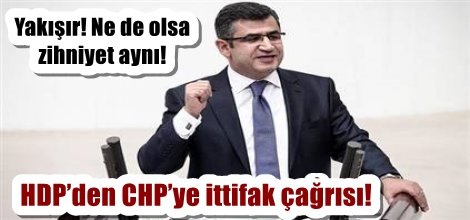HDP’den CHP’ye ittifak çağrısı!