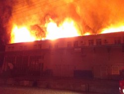 Bingöl’de korkutan yangın