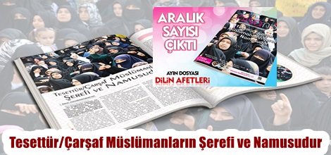 Tesettür/Çarşaf Müslümanların Şerefi ve Namusudur