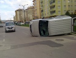 Gaziantep’te trafik kazası: Bir yaralı