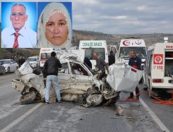 Cenazeye giden kardeşler trafik kazasında öldü