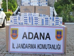 Adana’da 30 bin paket kaçak sigara ele geçirildi