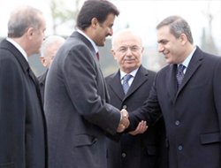 Katar Emiri'nin ziyaretinde bir ilk yaşandı