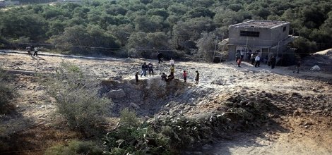 Siyonist İsrail'den Gazze'ye hava saldırısı