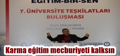 Ahmet Gündoğdu: Karma eğitim mecburiyeti kalksın