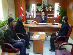 Nizip İhsan-Der'den ilçe müftüsüne ziyaret