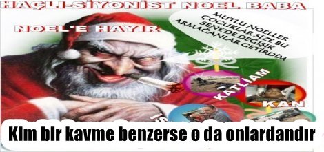 Kim bir kavme benzerse o da onlardandır