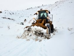 Muş'ta 87 köy yolu ulaşıma kapandı