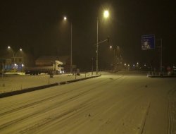 Ağrı beyaza büründü