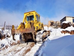 Batman’da köy ve mezra yolları kapandı