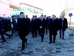 Diyarbakır Valisi Hüseyin Aksoy, Lice, Kulp ve Hani ilçelerini ziyaret etti