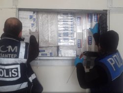 Gaziantep’te kaçak sigara ve torbacı baskını