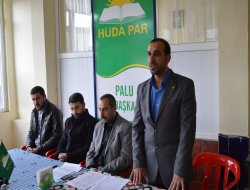 HÜDA PAR Palu ilçe kongresi yapıldı