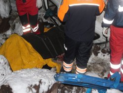 Bingöl-Elazığ karayolunda 2 kaza: 1 Ölü, 6 Yaralı