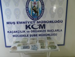Muş'ta sahte para ele geçirildi