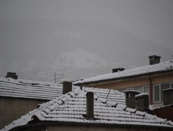 Bursa’ya yılın ilk karı düştü