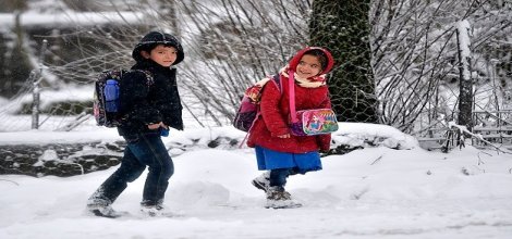 Bir çok şehirde okullar tatil edildi