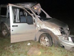 Siverek-Hilvan karayolunda kaza: Bir ölü, 4 yaralı