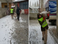 Beşir-Der’den 6 Ton patates yardımı