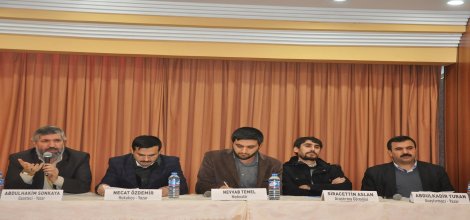 Marifet Der, “İlimden marifete” paneli düzenledi