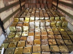 Ağrı’da 22 ton kaçak bal ele geçirildi