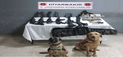 Diyarbakır’da kaçak silah yakalandı