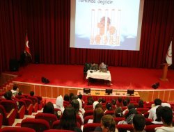 Gençlere “Madde Bağımlılığına Karşı Mücadele” eğitimi verildi