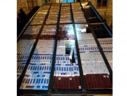 Viranşehir'de kaçak sigara ele geçirildi