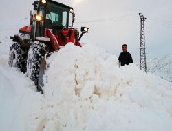 Batman’da 143 köy yolu kapadı