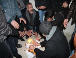 Van’da isimleri listeye alınmayan İŞKUR işçileri isyan etti