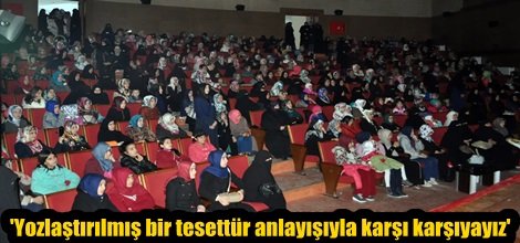 'Yozlaştırılmış bir tesettür anlayışıyla karşı karşıyayız'