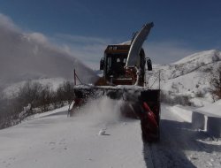 Bingöl’de 60 köy yolu halen kapalı