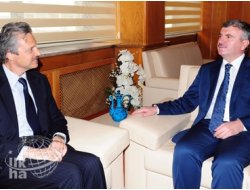 Belçika Büyükelçisi'nden Konya Belediyesine Ziyaret