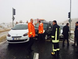 Mardin’de zincirleme trafik kazası
