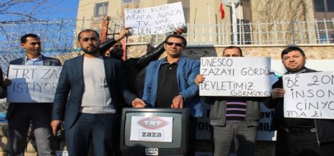 TRT'ye Zazaca televizyon kanalı talebi