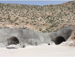 Cudi Dağı Tüneli Çalışmaları Devam Ediyor