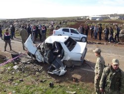 Siverek’te feci kaza: 4 ölü, 5 yaralı