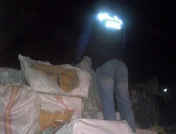 Ağrı'da yüzbinlerce paket kaçak sigara ele geçirildi