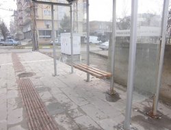 Engellilere engel olan durak, tepkiler üzerine kaldırıldı