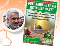 Yapıcıoğlu, halkı 'Saygı Mitingine' davet etti