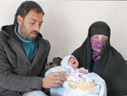 Doğmadan PKK zulmünü tadan bebek doğdu