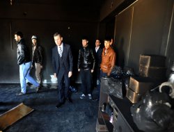 GTO, yanan tekstil atölyesinde incelemelerde bulundu