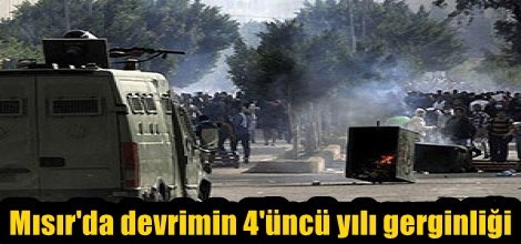 Mısır'da devrimin 4'üncü yılında gerginlik