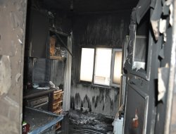 Batman’da çıkan yangında 3’ü ağır 4 yaralı