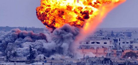 ABD'den Kobani'de IŞİD'e 7 Hava Saldırısı