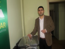 HÜDA PAR Çukurova İlçe kongresi yapıldı.