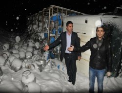 Kar yağışı kazalara neden oldu