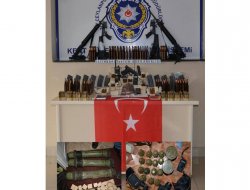 Ceylanpınar’da cephanelik ele geçirildi